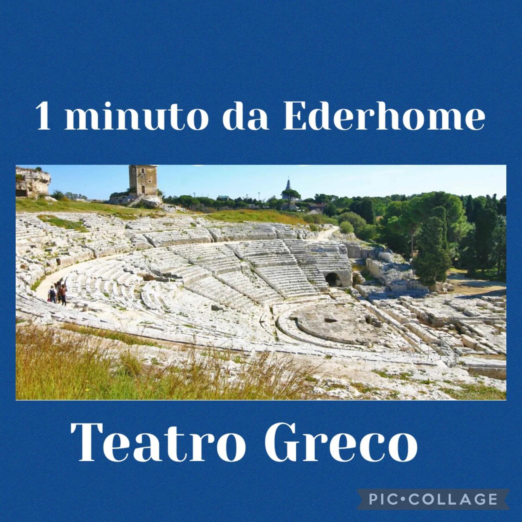 Eder Home A Un Passo Dal Teatro Greco Syracuse Eksteriør bilde